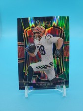MIKE GESICKI - 2025 Panini Select Black & Green Shock Prizm #159 - Bengals