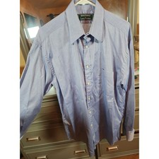 Mariano Rubinacci X Louis Boston Cotton Long Sleeve Dress Shirt Italian Made