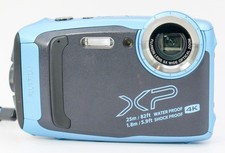 Fujifilm FinePix XP140 16MP Blue Waterproof Shockproof 4K Camera 5x Zoom Tested
