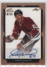 2021-22 Leaf Art of Hockey Bronze 18/45 Jeremy Roenick #BA-JR2 Auto HOF 0nr3