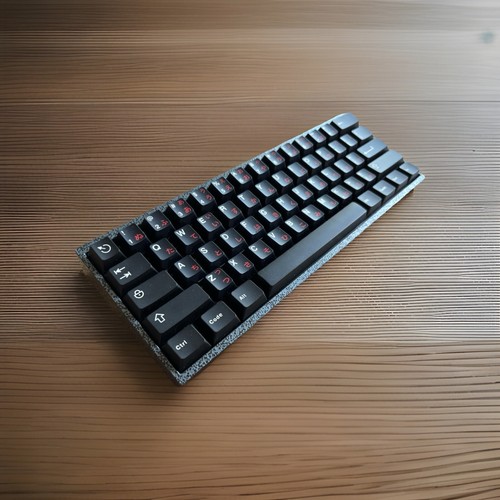 Custom Hotswap KBDFans TOFU60 Mechanical Keyboard - Holy Pandas & Keycaps TUNED - Photo 2/4