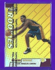 Devean George 1999-00 Topps Finest Rookies Refractor  #123