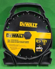 DEWALT 8'' 12-Tooth Carbide Dado Miter/Table Saw Blades (DW812DADO) NEW (E12)
