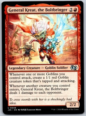 General Kreat, the Boltbringer (Anime) U Foundations Jumpstart 48 NM