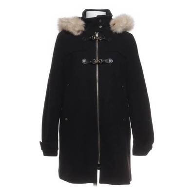 Mango Basics, Mantel, Damen, Größe: L, Schwarz, Einfarbig #B8P