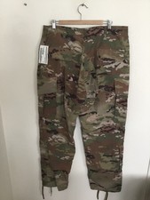 US Army/ Air Force Multicam Flame Resistant Combat Trousers Size Large Reg New