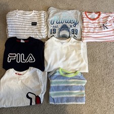 Boys Size 10/12 Bundle Youth Different Brands Set of 7 Tops 2 Tops Have A Spot