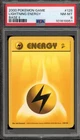Pokemon Lightning Energy Base Set 2 #128 PSA 8