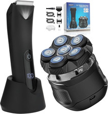 Head Shavers for Bald Men, Body Hair Trimmer for Men Manscape Groin and Ball Tri