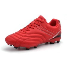 Men's Firm Ground Soccer Cleats Shoes Professional Breathable Outdoor Trainin...