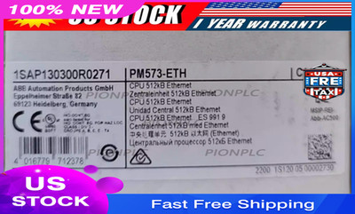 NEW ABB 1SAP130300R0271 CPU 512KB ETHERNET PM573-ETH US Free TAX