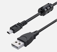 PANASONIC LUMIX DIGITAL CAMERA DMW-USBC1 USB CABLE / BATTERY CHARGER FOR PC/MAC