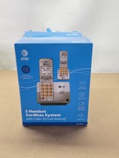 AT T EL51203 DECT 6.0 2-Handset Cordless Phone - Full Duplex Handset...
