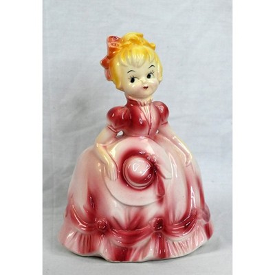 Vintage Ruben's Originals Southern Belle Planter Pink Dress