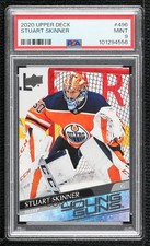 2020-21 Upper Deck Young Guns Stuart Skinner #496 PSA 9 MINT zz6