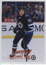 2024-25 Upper Deck Fleer Ultra Rookies Orange Foil 21/25 Brad Lambert Rookie RC
