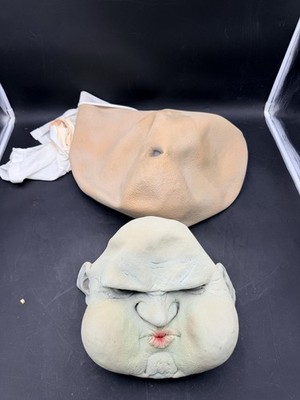 VTG 1997 Illusion Concepts Puff Face Constipation Ogre Horror Mask W/ Fat Waist
