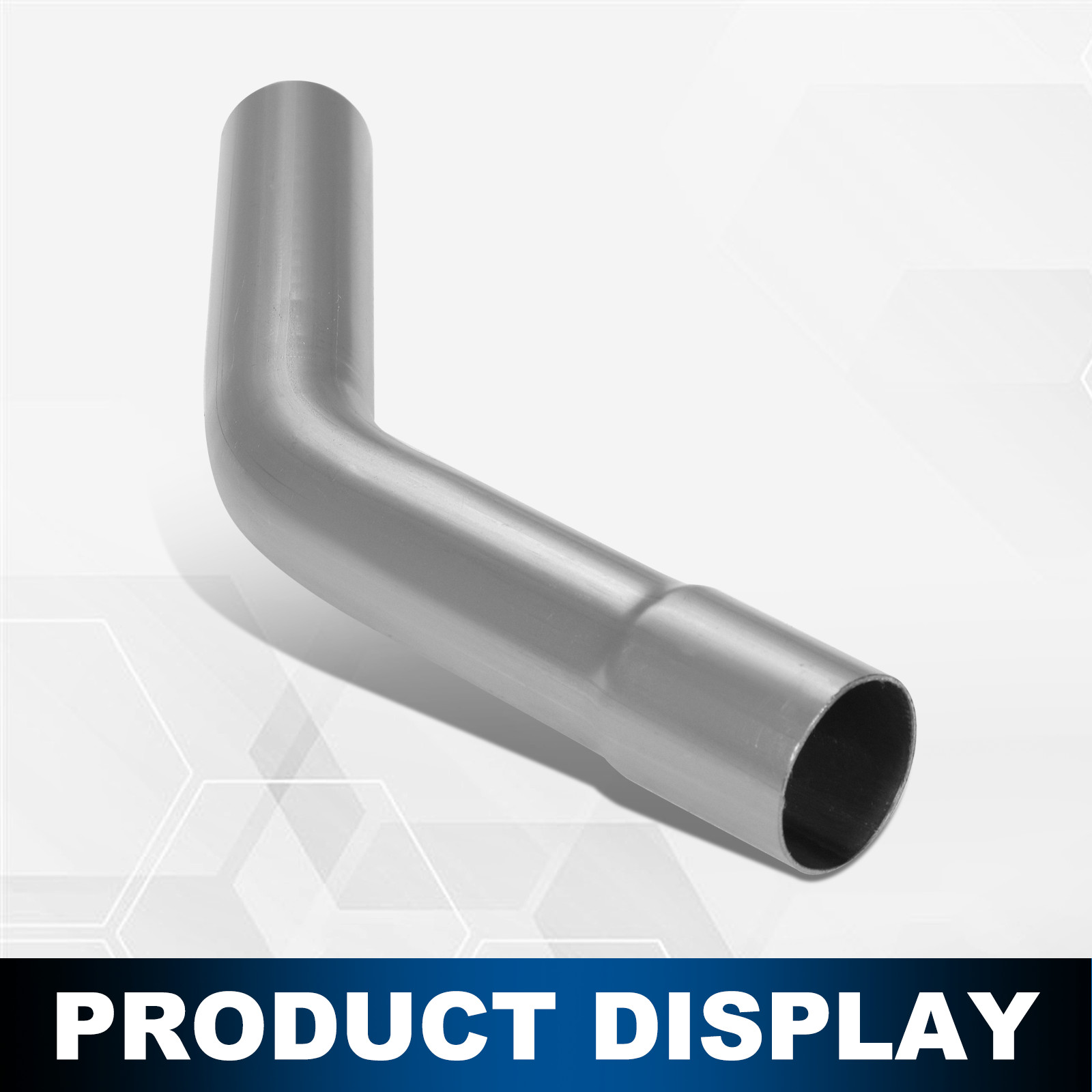 New 8Pcs 4"OD Mid-Steel Mandrel Bend Straight U-Bend Exhaust System Pipes Kits