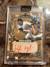 2023 Wild Card 5 Card Draw Classic Hayden Wesneski #5CDM-23 Auto 1/1 Gold Red