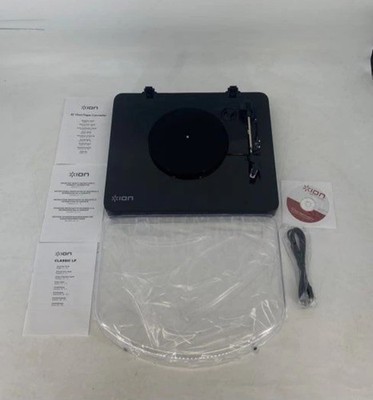 ION Audio Classic LP IT47 3-Speed Turntable - Black