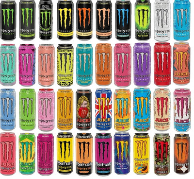 Monster Energy Drink 6 RANDOM Mixed Full Cans 16 ounce SAMEDAYSHIP!
