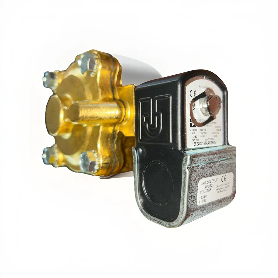 VÁLVULA SOLENÓIDE PNEUMÁTICA BIDIRECIONAL PARKER 16F24C2164AAFSB05. NOVO! FRETE GRÁTIS! AD - Imagem 4 de 4