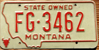 Montana Fish and Game License Plate Number Tag – NICE PLATE