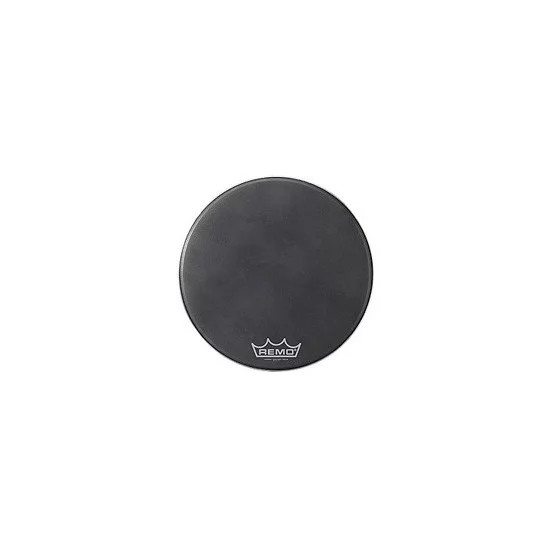 Remo Black Suede Powermax 24 pour grosse-caisse de marching et fanfares