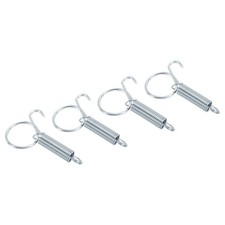 2.8" Cage Porte Crochet, 4Pcs Anneau Ressort Loquet Crochet pour verrouilage