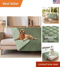 52x82 Inch Reversible Dog Blanket - Indoor  Outdoor Waterproof Furniture Cover