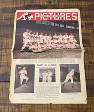 RARE 1944 ST LOUIS CARDINALS TEAM PHOTO POST DISPATCH NEWSPAPER SECTION MUSIAL RARE 1944 ST LOUIS CARDINALS TEAM PHOTO POST DISPATCH NEWSPAPER SECTION MUSIAL