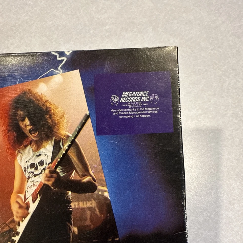 METALLICA Ride The Lightning 1984 ELEKTRA SRC MASTERDISK HW NM STUNNER!!! - Image 4 of 4