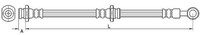 Metzger Autoteile Bremsschlauch 4110670 FüR Hyundai KIA