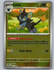 Pokemon TCG Perfect Order - Luxio 027/088 Reverse Holo Uncommon