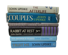 John Updike HC book lot Rabbit At Rest, Endpoint, Couples, Afterlife, Fathers