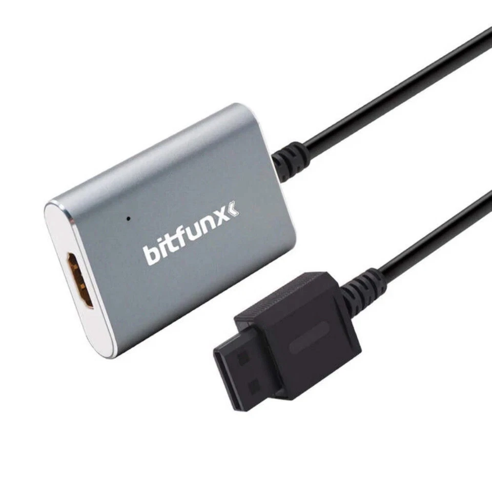 Bitfunx HDMI Adapter for Nintendo Wii NTSC PAL Game Console 480i, 480p PAL 576i - Image 3 of 4