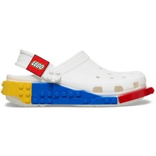 Crocs Lego Creativity Clog Unisex Adult Classic Multi Size 213811 White New