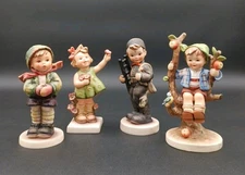 Lot of Four (4) Beautiful Vintage Goebel M. I. Hummel Figurines West Germany 