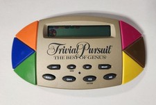 1997 Hasbro Trivial Pursuit The Best of Genus Hand-Held Game - Works