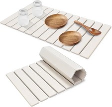 Extral Large Stone Dish Drying Mats for Kitchen Counter, 28" L  16" W Quick ...