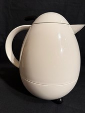 Vintage 80s Leifheit Columbus Thermos 1.2 Liter White - Germany