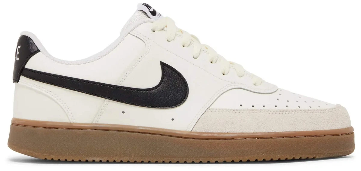 Preços baixos em Nike Court Vision Low White Black Gum | eBay