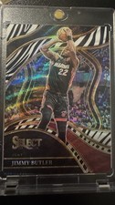 2023-24 Panini Select Jimmy Butler #240 Miami Heat Courtside Zebra Prizm