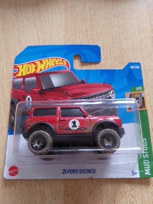 Hot Wheels  Ford Bronco rot in OVP,  Spielzeugauto aus Sammlung