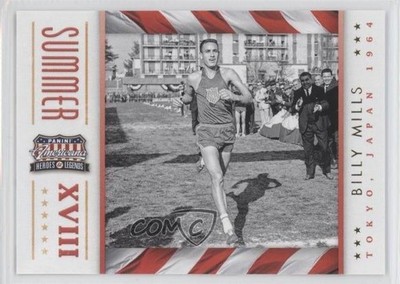2012 Panini Americana Heroes & Legends Summer/Winter Games Billy Mills #2 0h1