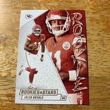 Jalen Royals-Kansas City Chiefs-2025 NFL Rookies & Stars Football #9-Rookie