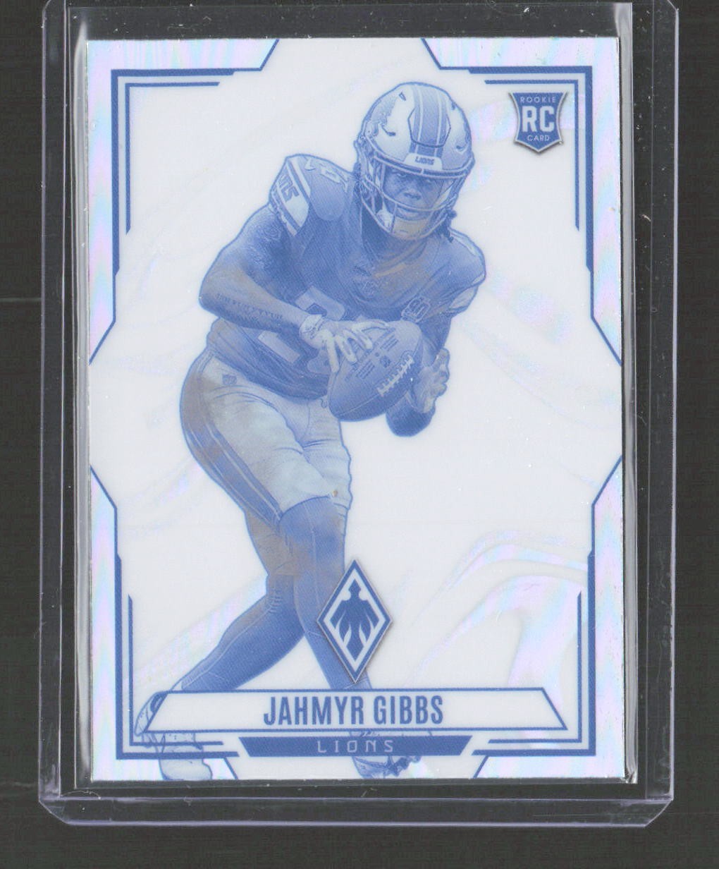 2023 Panini Phoenix - Contours Jahmyr Gibbs #CON-8 (RC)