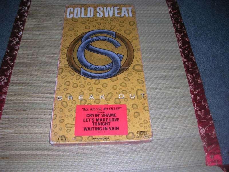COLD SWEAT Break Out レコード 1990年 US盤 Break Out by Cold Sweat (rock) (CD, Jun-1990, MCA) for sale online