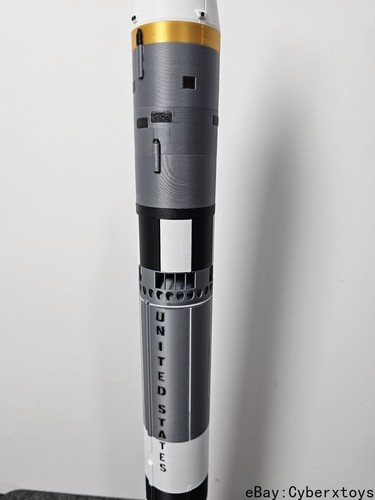 NASA Gemini Titan II Raketenmodell im Maßstab 1:60 - komplett bemalt, 22" Länge - Bild 5 von 14