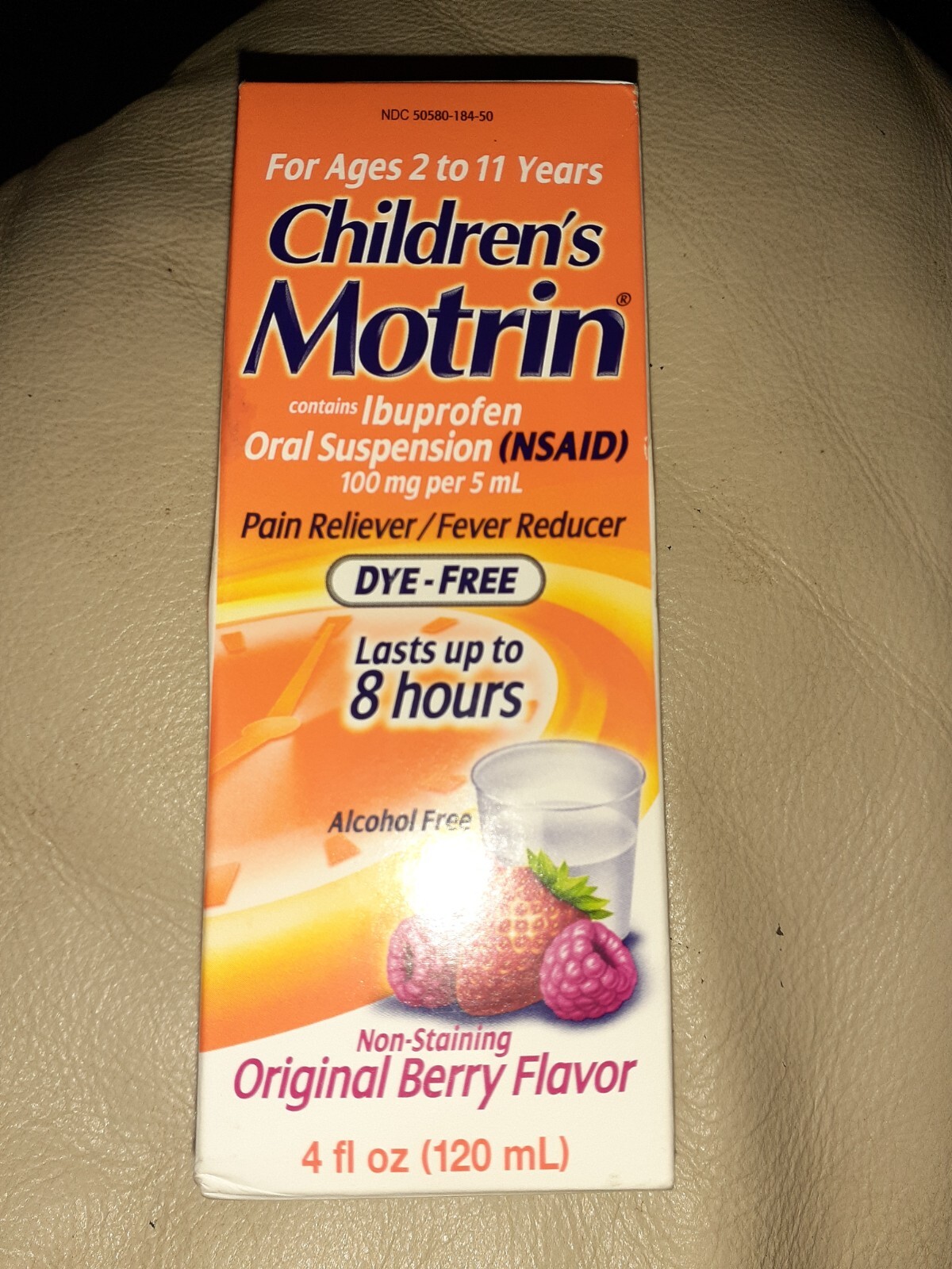 CHILDREN'S MOTRIN ORIGINAL BERRY FLAVOR 300450184047 eBay